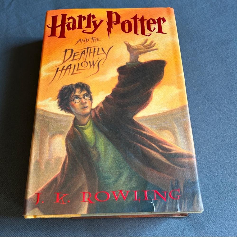 Harry Potter and the Deathly Hallows RARE ERROR Page 759 Hardcover Book